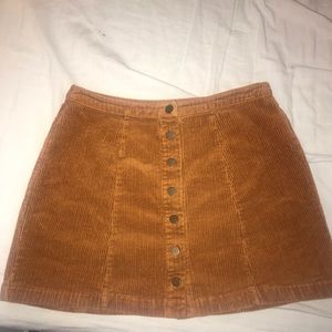 Corduroy Skirt